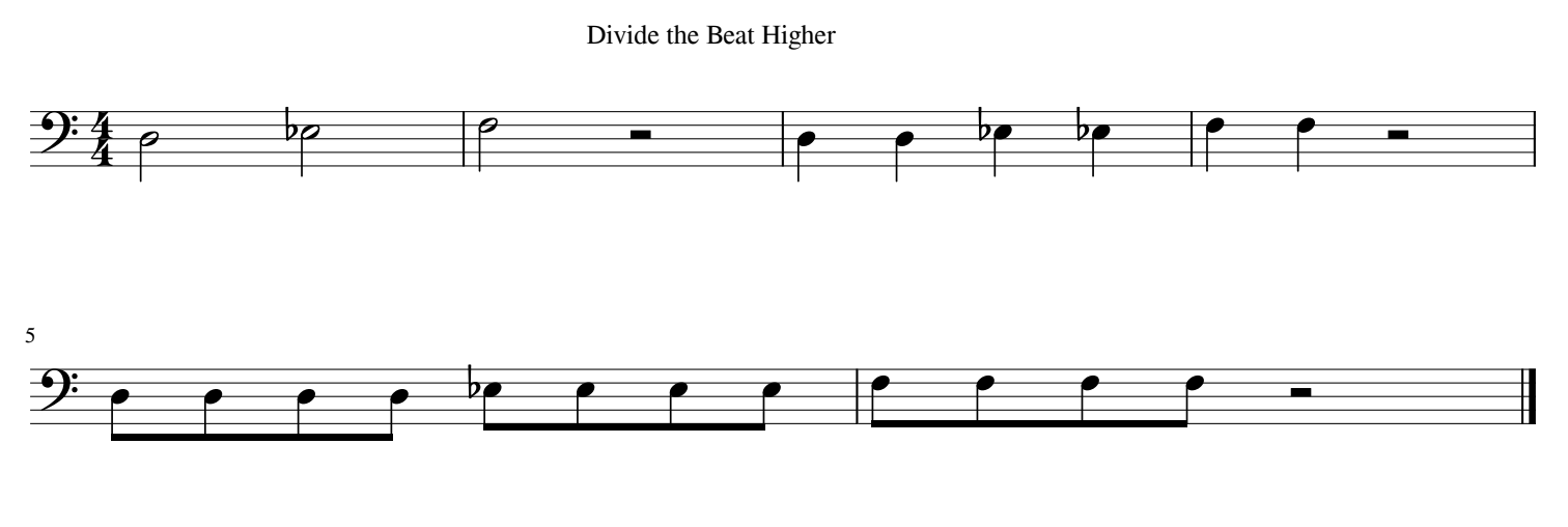 Trombone Divide Higher